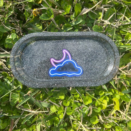 Cloudy Moon Rolling Tray